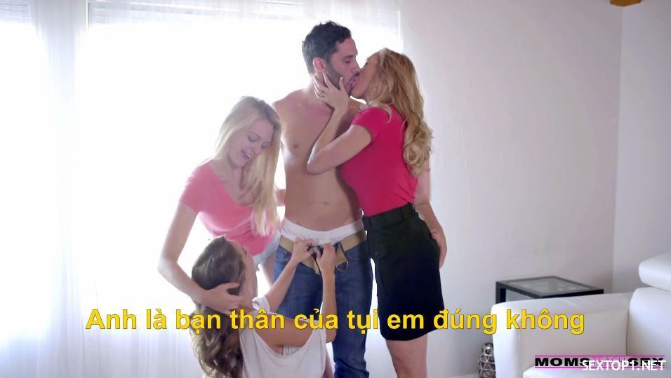 3 mère et fille sont excitées à Vietsub