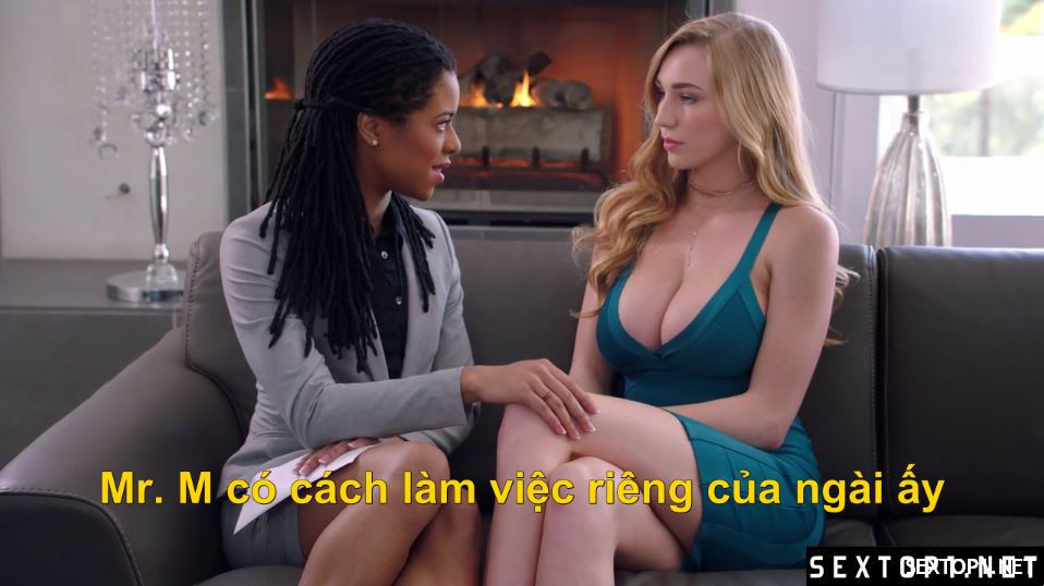 Brincando com as bolas da secretária Kendra Vietsub